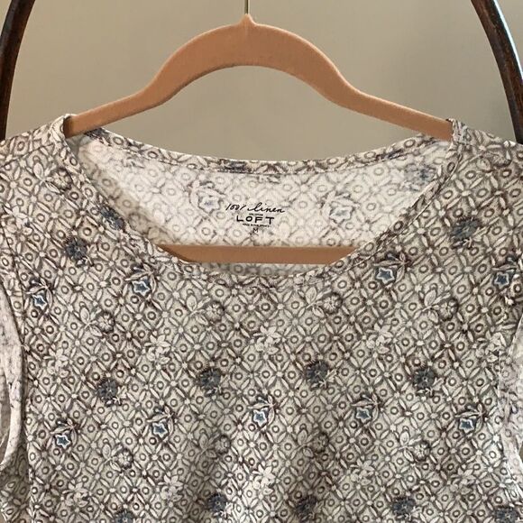 LOFT Linen Sleeveless Top - Picture 4 of 6